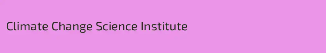 Climate Change Science Institute